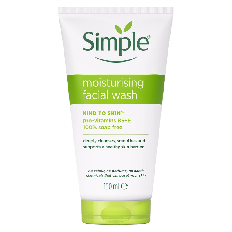 Moisturizing Facial Wash copy ژل شستشوی سیمپل مدل Moisturizing Facial Wash حجم 150 میل - Image 1