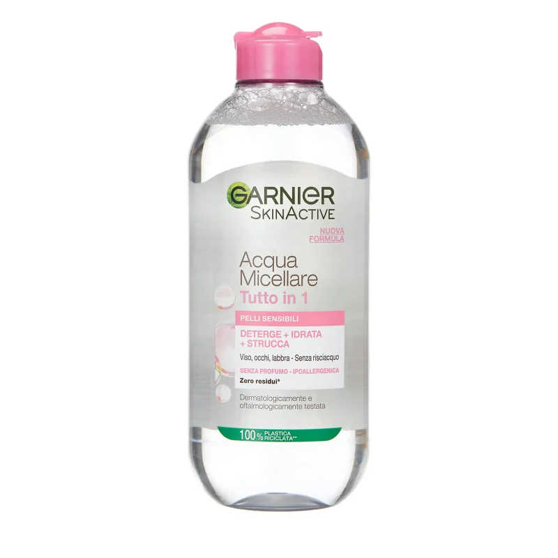 میسلار واتر پوست حساس گارنیر Tutto in 1 حجم 400ميل - Image 1