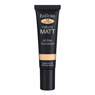کرم پودر ایزادورا مدل natural MATT پوست چرب حجم 35 ميل
