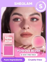 رژگونه پودری شیگلم مدل DONT PINK TWICE - تصویر 2