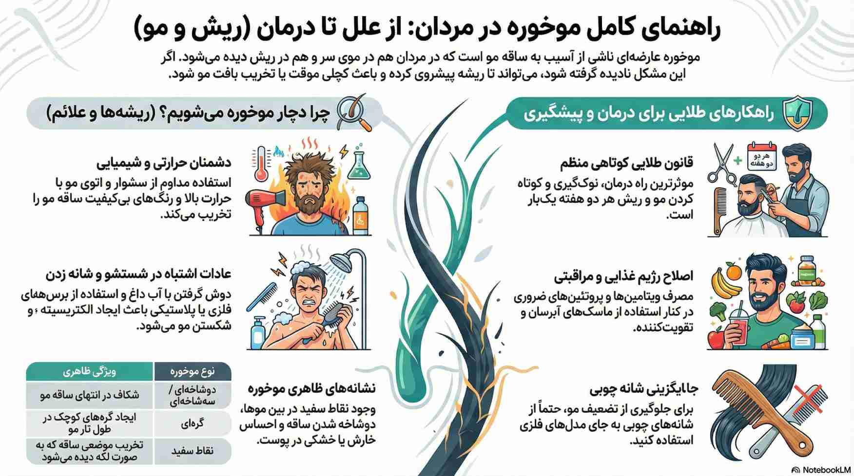 علت موخوره در مردان