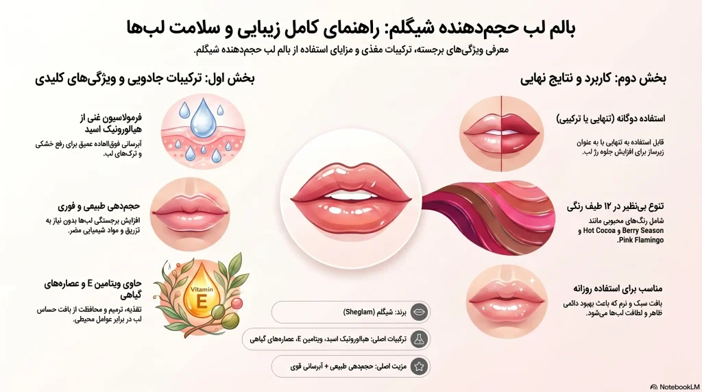 راهنمای کامل بالم لب-حجم دهنده