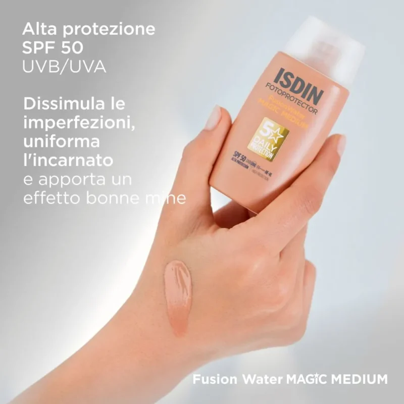 ضدآفتاب ایزدین Magic spf50 حجم 50میل - تصویر 5