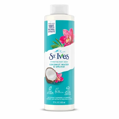 شامپو بدن سنت ایوز مدل coconut water & orchid حجم 650 میل