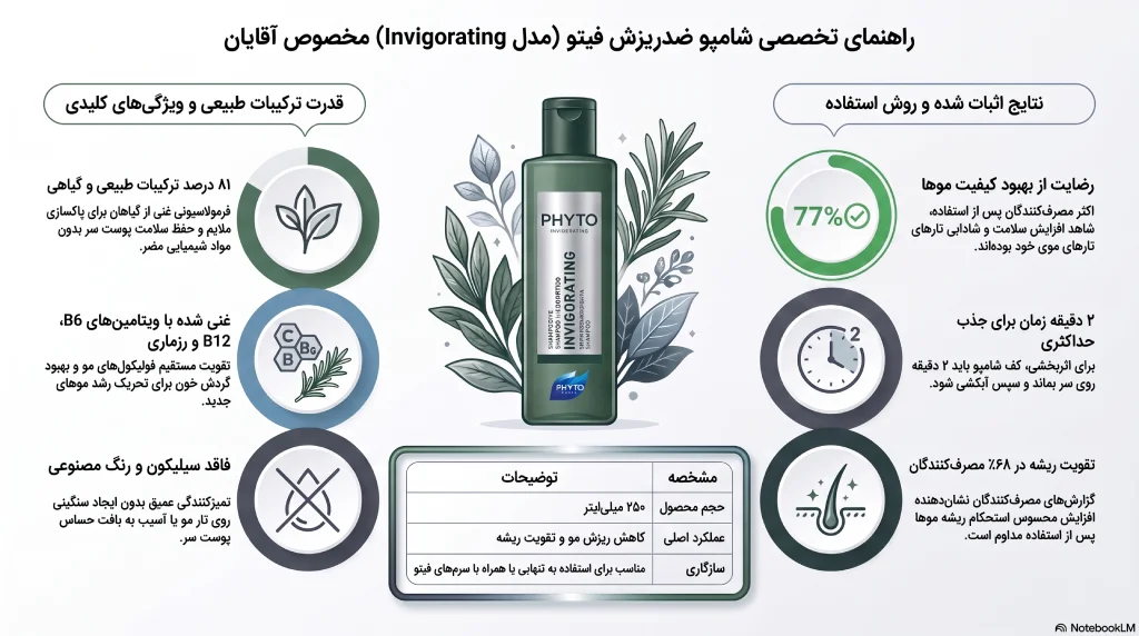 شامپو ضد ریزش مو فیتو