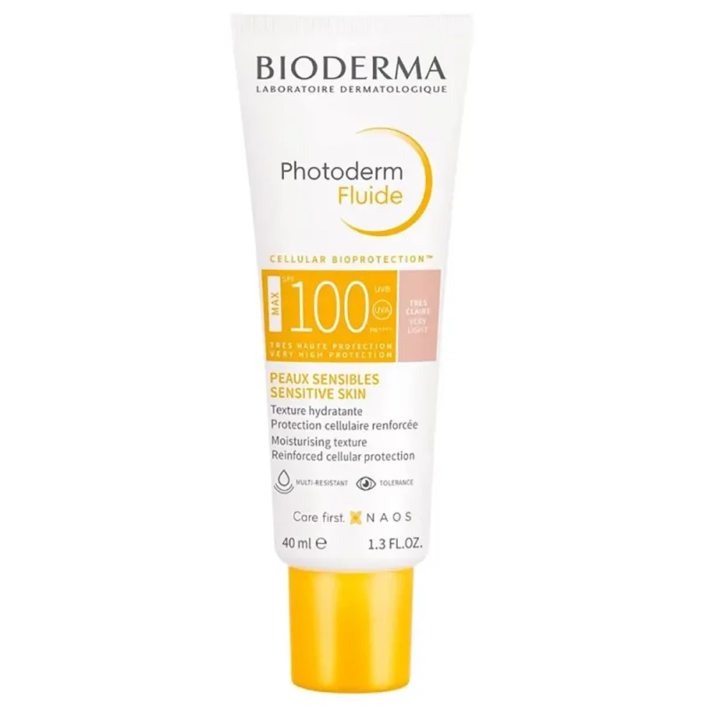 کرم ضد آفتاب فتودرم مکس بایودرما SPF100 بژ روشن Bioderma