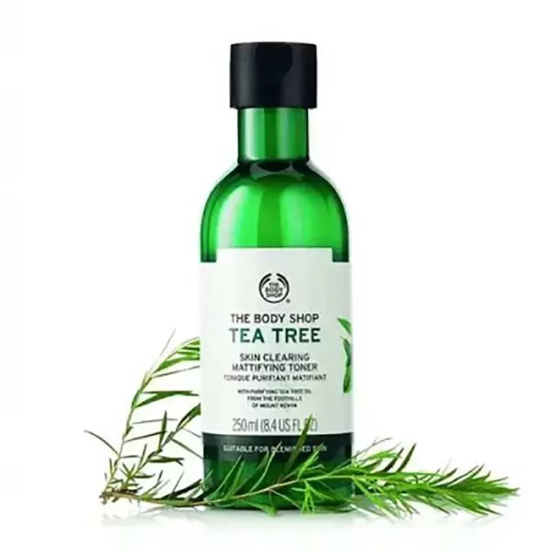 تونر بادی شاپ مدل TEA TREE پوست لك دار و مختلط 250 ميل