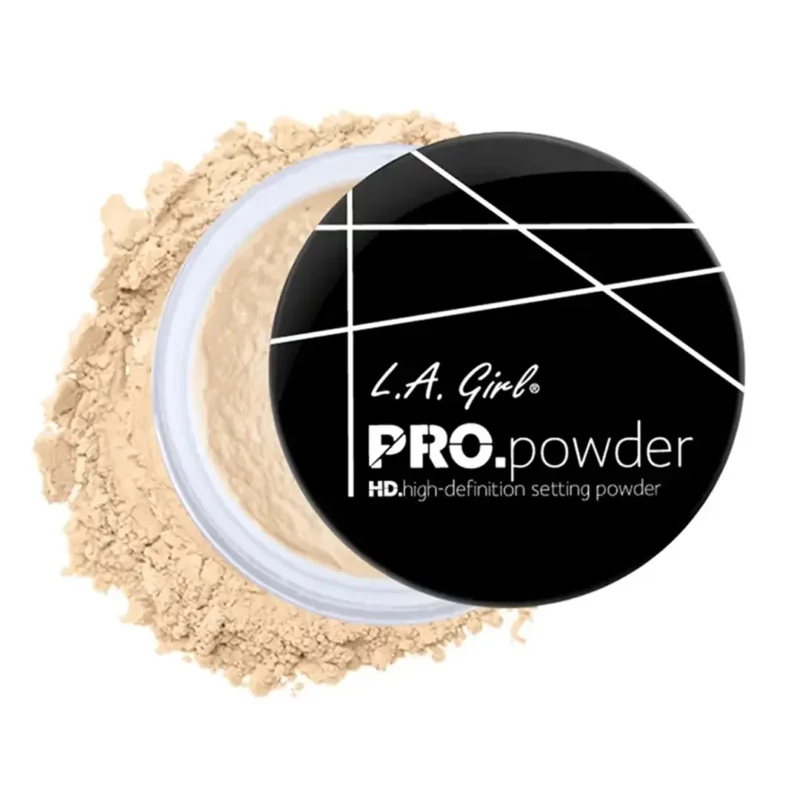 پودر فيكس ال اي گرل مدل PRO.powder رنگ banana yellow