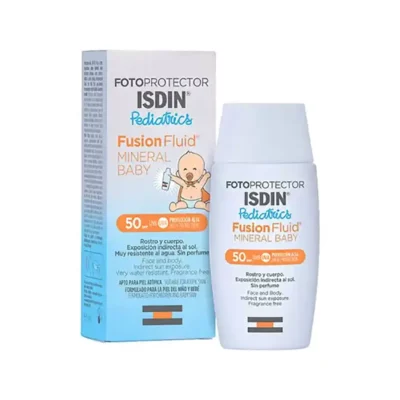 ضد آفتاب مینرال کودک ایزدین مدل pediatrics SPF50