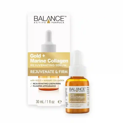 سرم جوانساز بالانس مدل gold & marine collagen حجم 30 میل