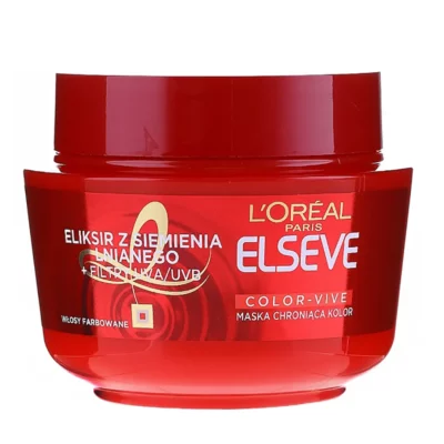 ماسک مو لورال مخصوص موهای رنگ شده L’Oreal Elvive حجم 300 میلی