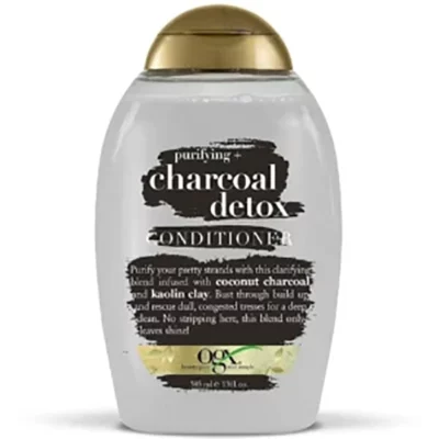 نرم کننده موی Ogx Charcoal Detox حجم 385 میلی لیتر