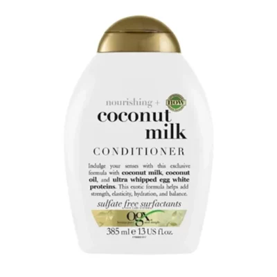 نرم کننده مو او جی ایکس مدل Coconut Milk حجم 385 میلی لیتر