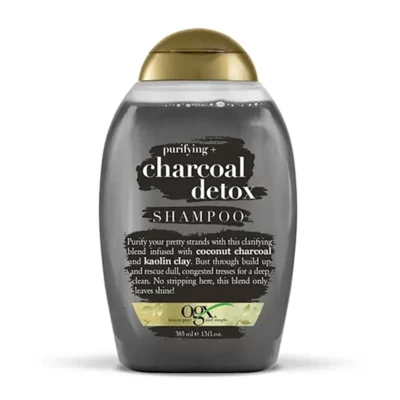 شامپو او جی ایکس مناسب موهای چرب مدل Purifying+ Charcoal Detox حجم 385 میل