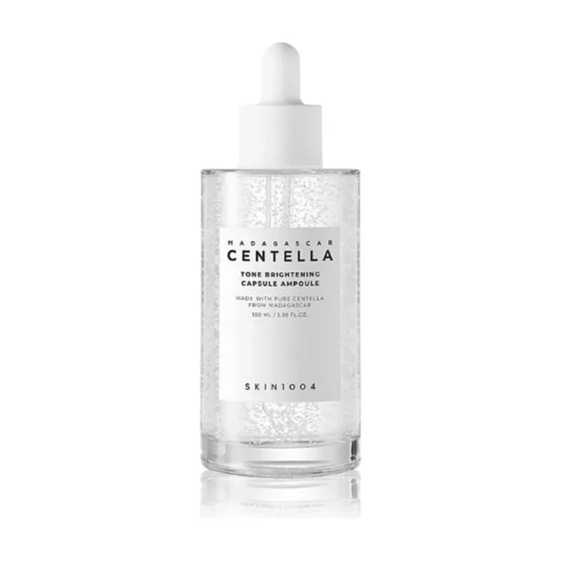 SKIN1004-Madagascar-Centella-Tone-Brightening-Capsule-Ampoule01 copy آمپول روشنکننده و ضدلک اسکین 1004 مدل Tone Brightening حجم 100 میل - Image 1