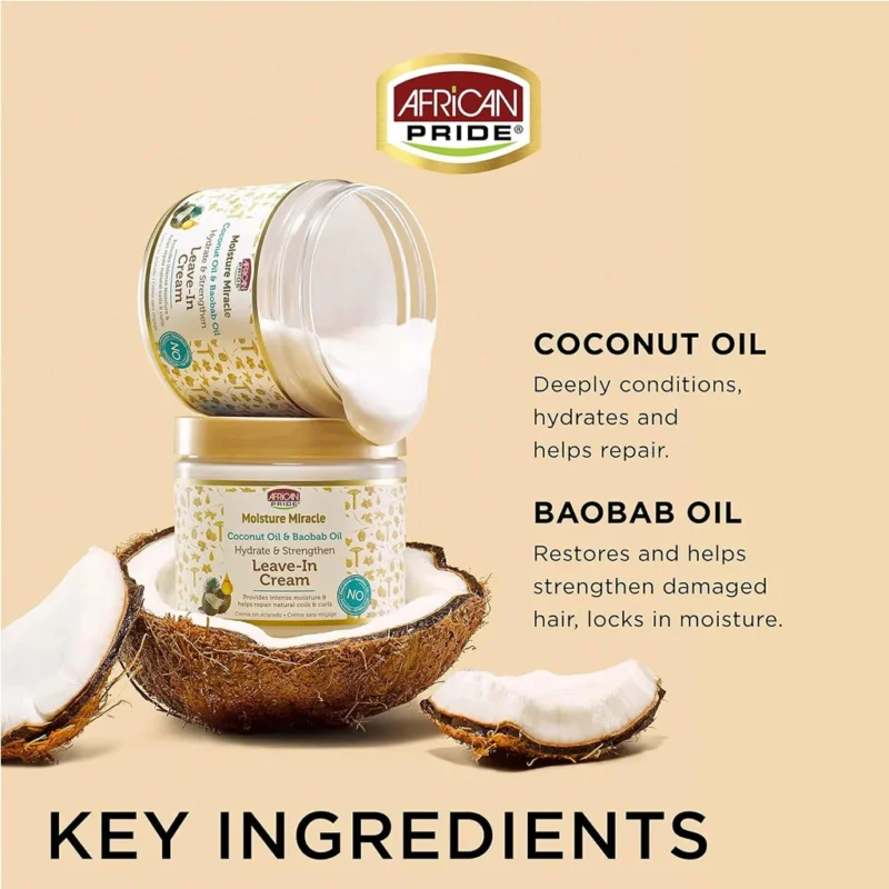کرم موی فر بدون آبکشی افریکن پراید Moisture Miracle - تصویر 2