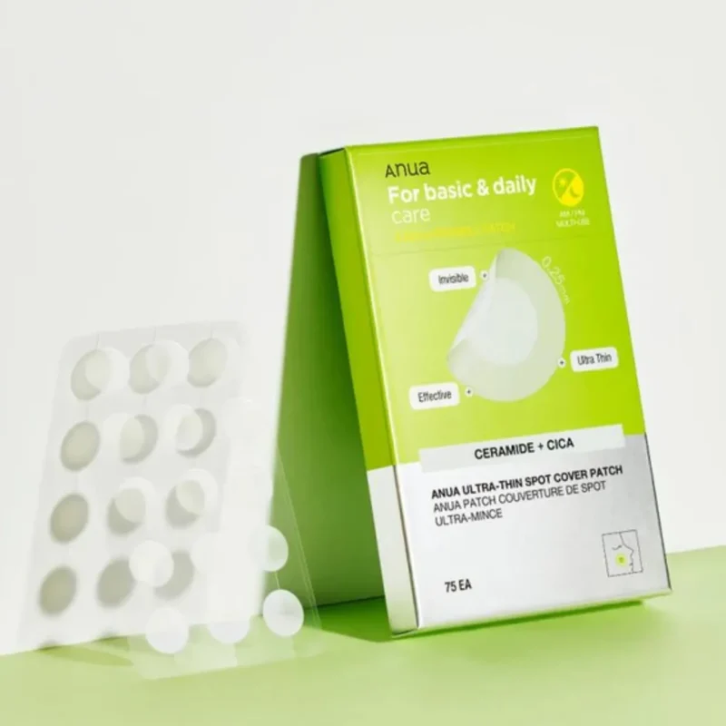 پچ ضدجوش بی‌رنگ آنوا Ultra-Thin Ceramide + Cica (75عددی) - تصویر 4