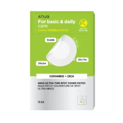 پچ ضدجوش بیرنگ آنوا Ultra-Thin Ceramide + Cica (75عددی)