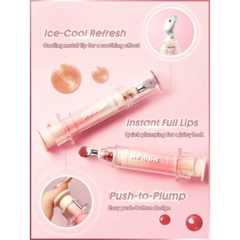 لیپ گلاس حجم‌دهنده شیگلم Booster Shine - تصویر 5