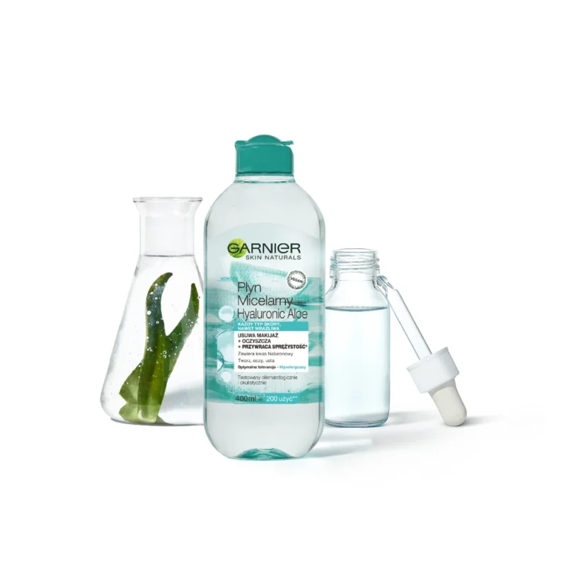 میسلار واتر آبرسان گارنیر Hyaluronic Aloe حجم 400میل - تصویر 3