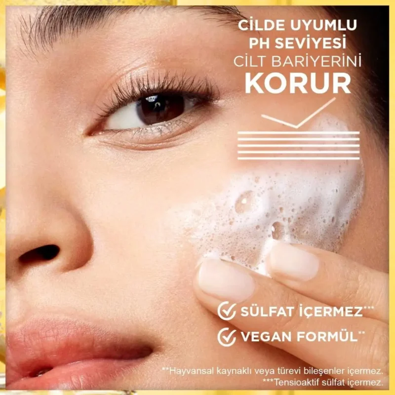 ژل شستشوی روشن‌کننده گارنیر Vitamin C - تصویر 3