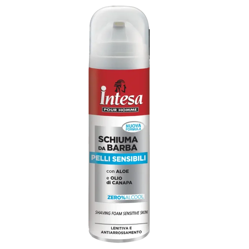 فوم اصلاح اینتسا Sensitive Skin حجم 300ml - تصویر 1