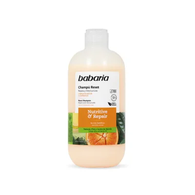 شامپو ترمیم کننده و مغدی باباریا Nutritive & Repair