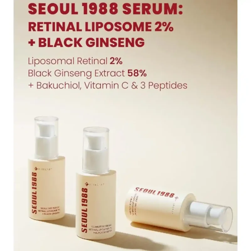 سرم رتینال ضدچروک سئول ۱۹۸۸ Liposome 2% + Black Ginseng - تصویر 3