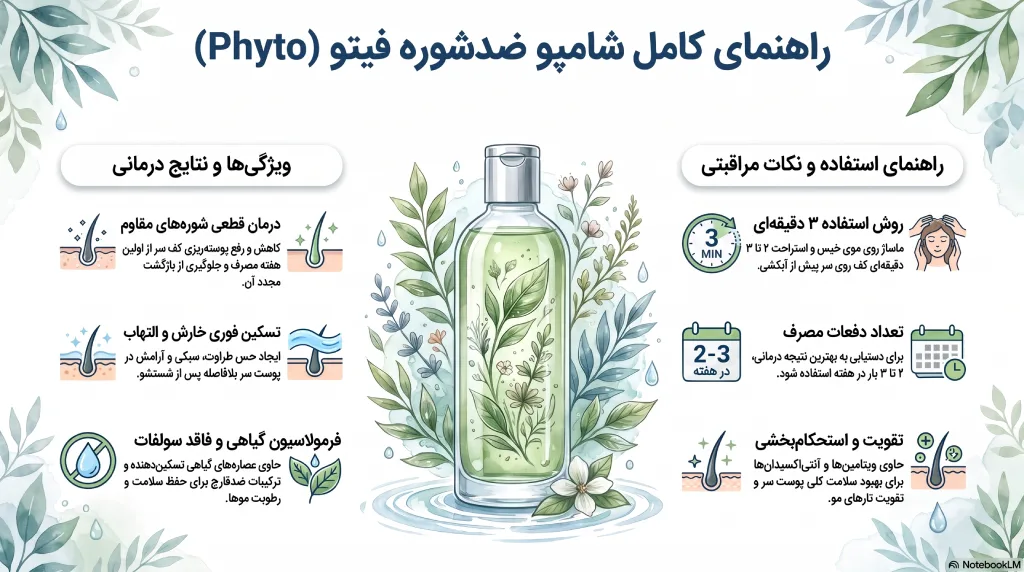 راهنمای خرید شامپو ضد ریزش فیتو