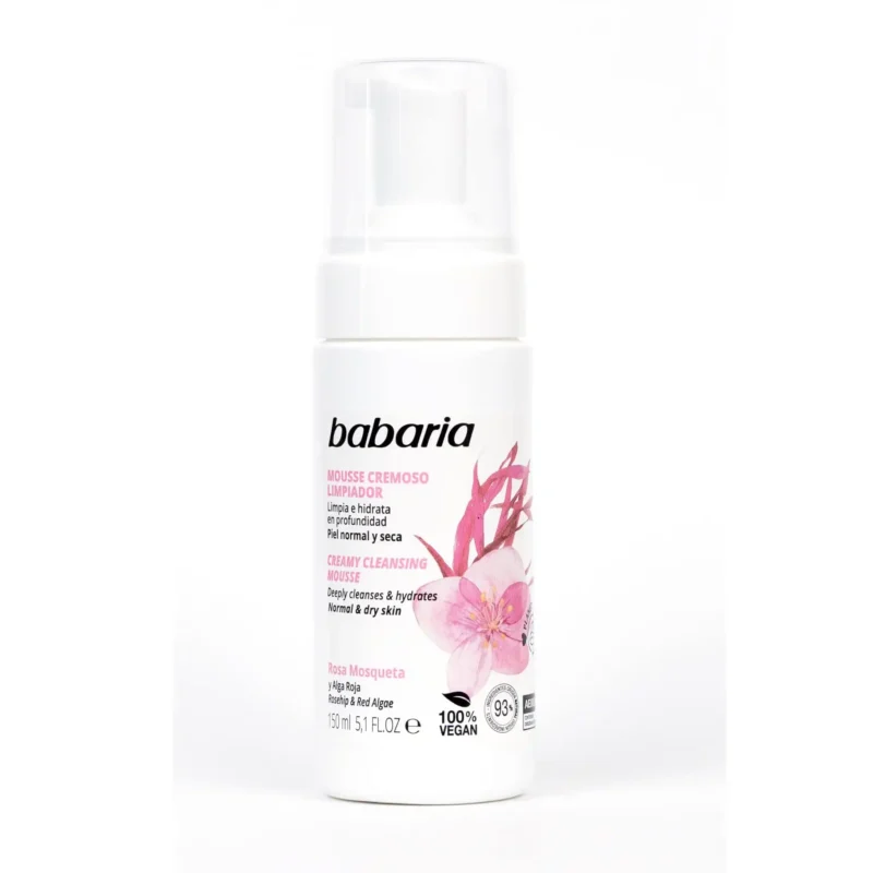 موس کرمی پاک‌کننده باباریا Rosehip & Red Algae - Image 1