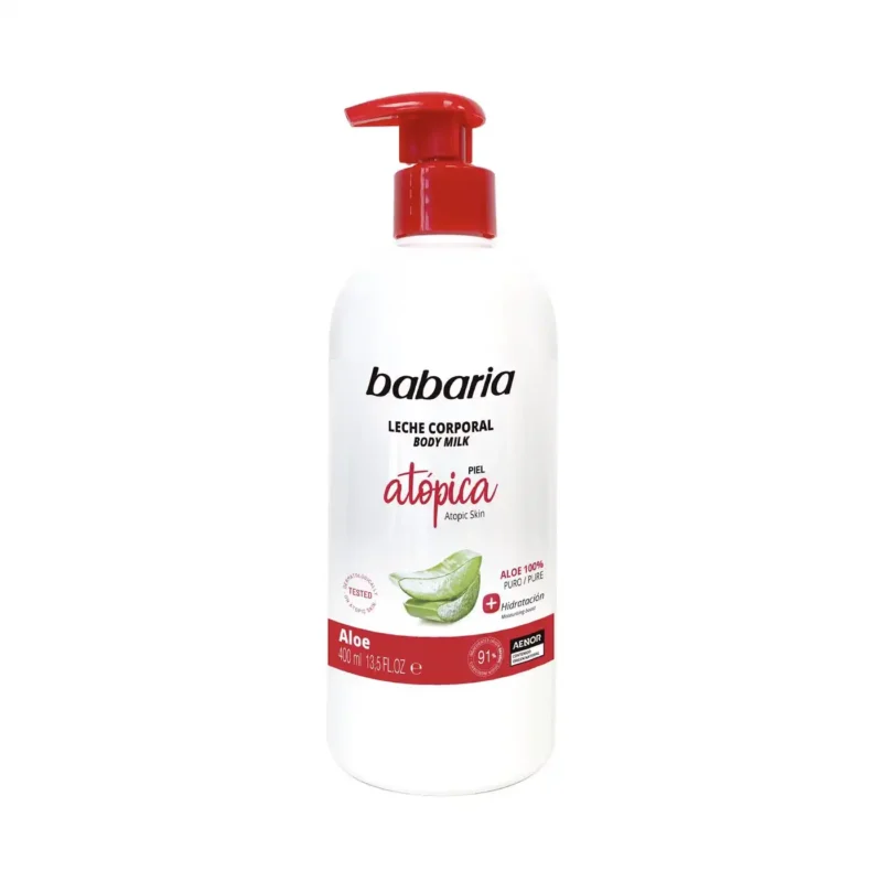 لوسیون بدن باباریا Atopic Body Lotion حجم 400 میل - تصویر 1