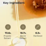 تونر تسکین‌دهنده موم عسل کوزارکس Propolis Synergy - Image 3