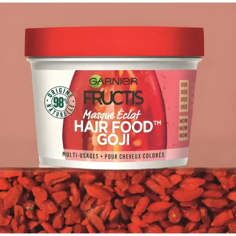 ماسک مو گوجی بری گارنیر Hair Food حجم 390میل - تصویر 2