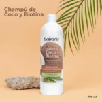 شامپو آبرسان باباریا Coconut & Biotin حجم 700 میل - تصویر 4