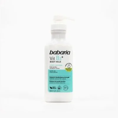 لوسیون بدن آبرسان باباریا vitamin B3حجم 500 میل