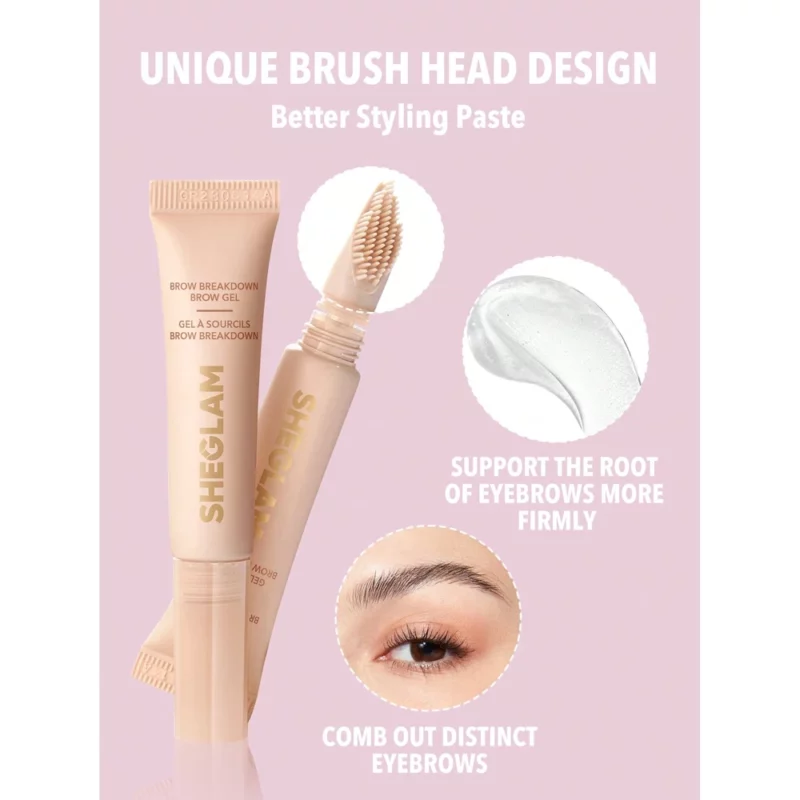 ژل ابرو براش سیلیکونی شیگلم Brow Breakdown - Image 3