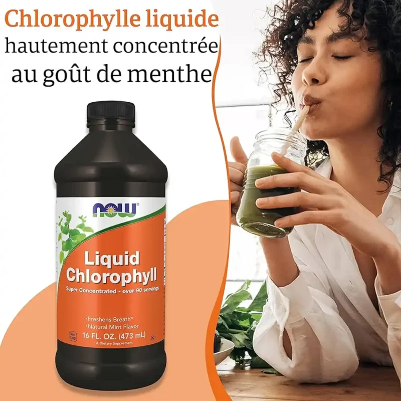 کلروفیل مایع سم زدای بدن ناو Liquid Chlorophyll - تصویر 2
