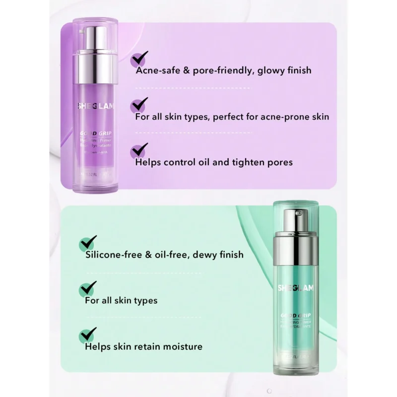 پرایمر کنترل چربی شیگلم Good Grip+AHA حجم 45ml - Image 7