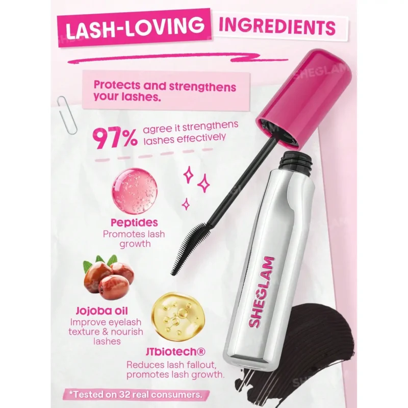 ریمل ضدآب بلندکننده شیگلم Lashlighter Up & Out - Image 5