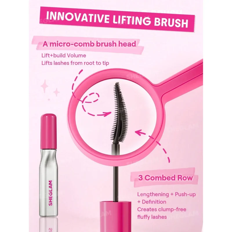 ریمل ضدآب بلندکننده شیگلم Lashlighter Up & Out - Image 3
