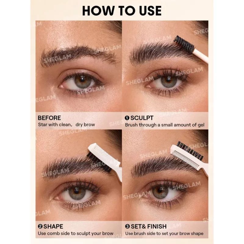 ژل ابرو مولتی کالر شیگلم Save It Laminating - Image 2