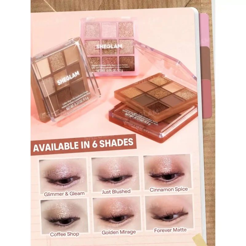 پالت سایه شیگلم مدل Cinnamon Spice - Image 4