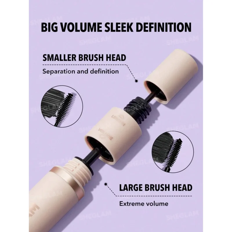 ریمل حجم‌دهنده و بلندکننده شیگلم Besties 2-In-1 - Image 2