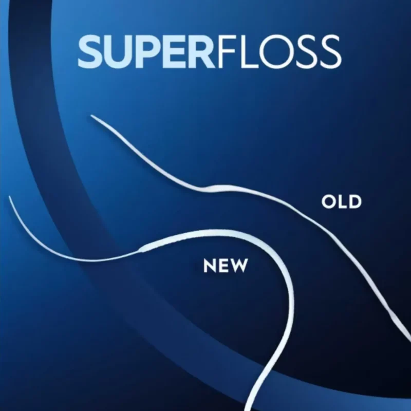 نخ دندان ارتودنسی اورال بی Super Floss بسته 50 عددی - Image 2