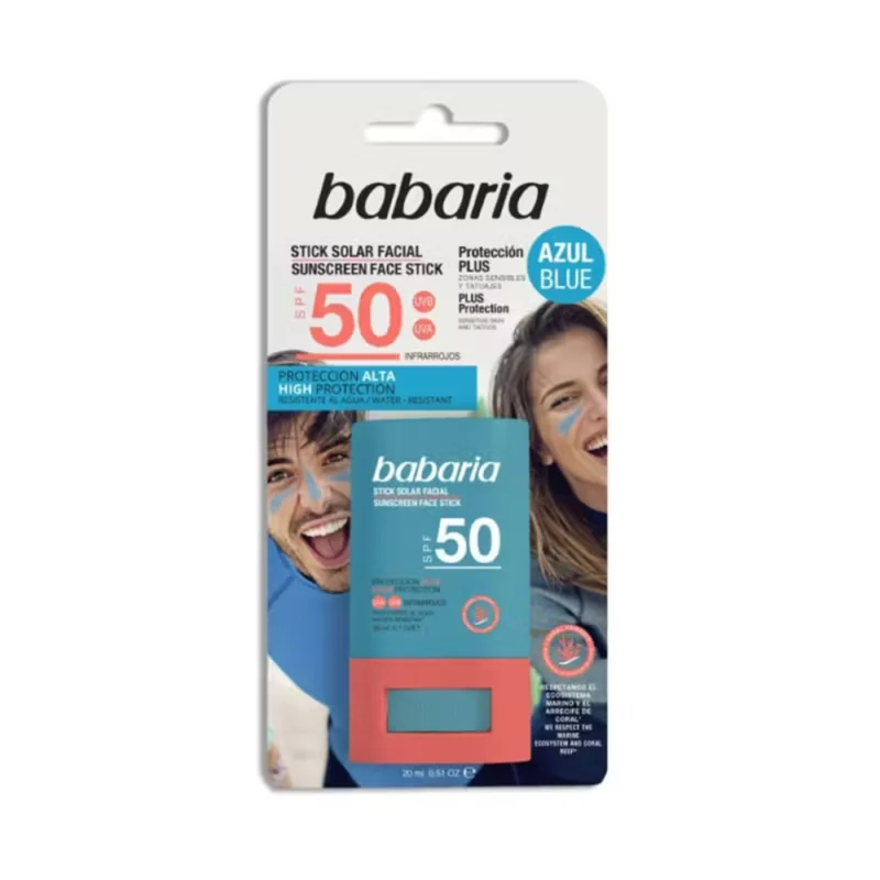ضدآفتاب استیکی ضدآب باباریا SPF50 حجم 20 میل - Image 1