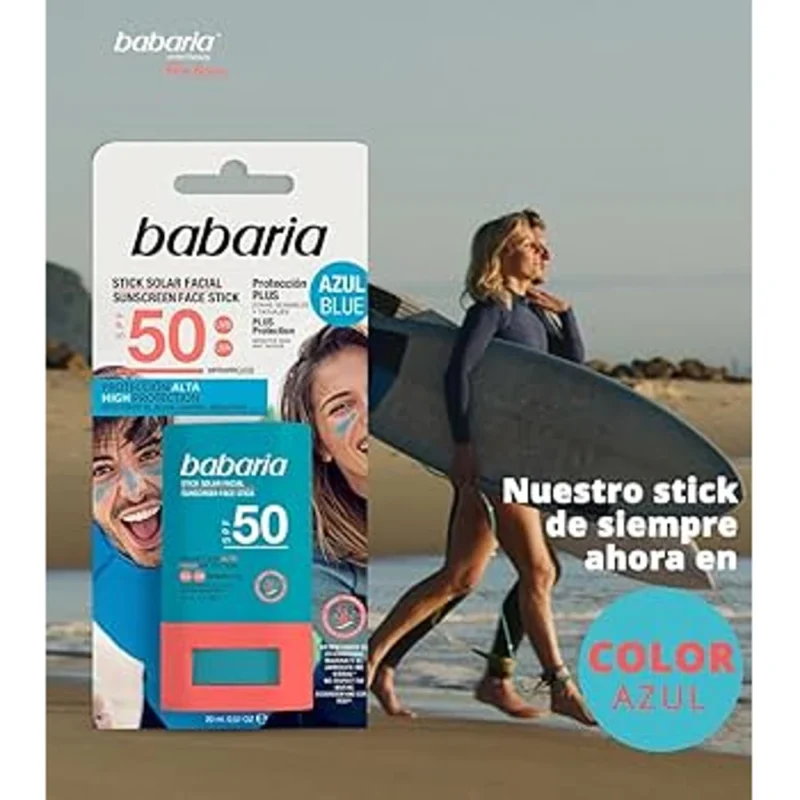 ضدآفتاب استیکی ضدآب باباریا SPF50 حجم 20 میل - Image 3