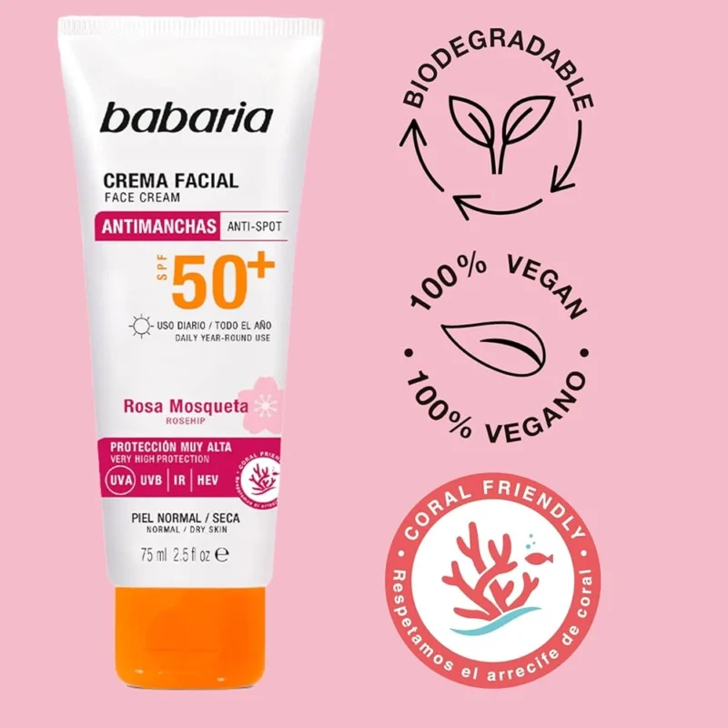 ضدآفتاب ضدلک‌ گل‌رز باباریا Antimanchasحجم75میل - Image 4