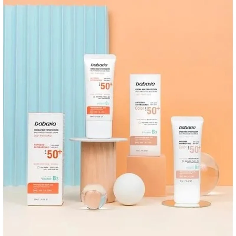 ضدآفتاب ضدلک رنگی باباریا vitamin B حجم 50میل - Image 2
