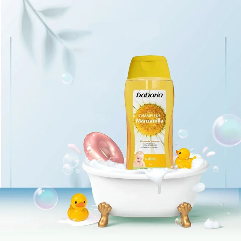 شامپو بابونه باباریا کودکان Manzanilla حجم600میل - Image 2