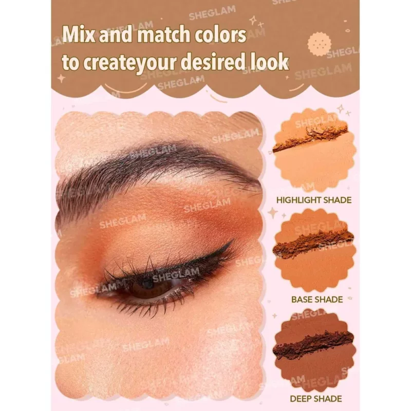 سایه چشم سه‌طبقه شیگلم Cookie Shadow Stack  - Image 5